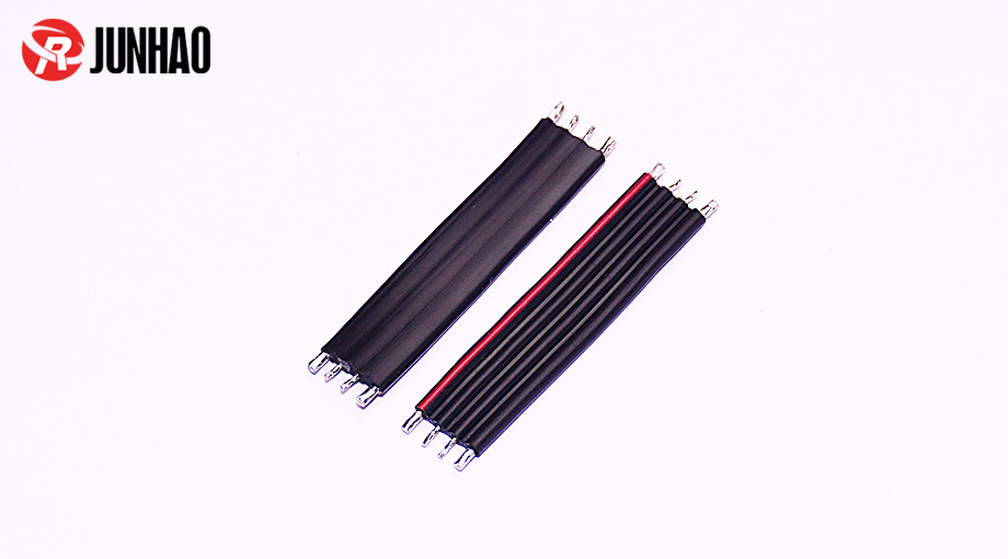 1-1Q03111035Ib 4 side by side immersion tin flat cable wire